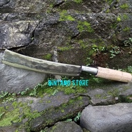 Aret sait baja tajam-sabit potong kayu dan babak semak-bendo sabit murah baja asli-sabit bendo gagan