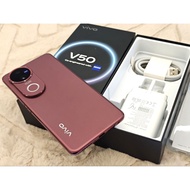 Unboxing Device Unit Vivo V50 5G 12+256GB Red FullSet