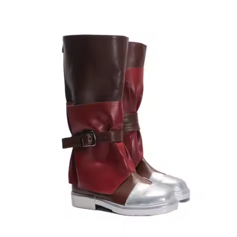 DY20Ekko Cosplay Shoes League of Legends/LOL Arcane Season 2 Ekko Cosplay Costume Boots Halloween25