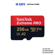 SanDisk Extreme Pro microSDXC SQXCD 256GB V30 U3 C10 A2 UHS-I 200MB/s R 140MB/s W 4x6 SD adaptor Lif