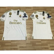 Jersey COUPLE Real Madrid home 2019 2020 Official Cetak nama Font UCL