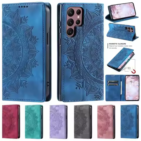 Magnetic Case For Samsung Galaxy A52 A52s Leather Flip Case For Samsung GalaxyA 52s A72 A51 A71 A32 