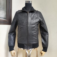 Jaket Kulit Tass Size M Schott Avirex Harley Davidson Yellow Corn USA