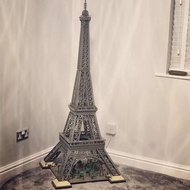 The Eiffel Tower in Paris is compatible with LEGO Eiffel Tower compatible with LEGO Building Blocks 