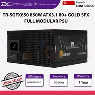 Thermalright TR-SGFX850 850W 80+ SFX Gold Modular Power Supply, ATX 3.1, PCI-e 5.1 (Black) - SGFX850