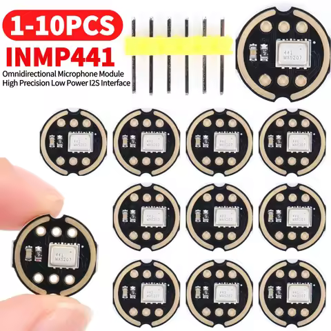 1-10PCS INMP441 Omnidirectional Microphone Module MEMS High Precision Digital Output Sensor Module L