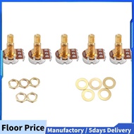 Guitar Potentiometer Audio Volume&Tone Pots Switch Control A500k Split Shaft Taper Potentiometers Go