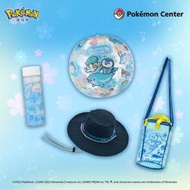 寶可夢Pokémon潛水系列潤水鴨波加曼米立龍透明水杯防水袋沙灘球