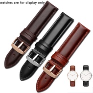 12mm 13mm  15mm 17mm 18mm 19mm 20mm 22mm Wearless abrasive leather watch strap adapted to DW strap l