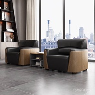 Coffee Table Reception Negotiation Office Sofa Meeting Guest Fashion Three-person Business Wooden Ar