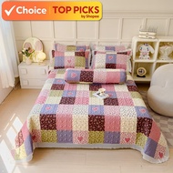 Adrian‘s Cadar Ropol Patchwork 3-in-1 SuperQueen /Berkualiti Tinggi  / Murah/Selimut lembut