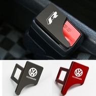 Zinc Alloy Hidden Car Safety Seat Belt Buckle Clip Elimination Sound For VW Polo R Volkswagen Golf mk3 mk6 mk7 Scirocco Beetle Passat B5 B6 B7 CC B8 T5 Jetta