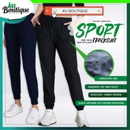 (Size20-58) Tracksuit Seluar Panjang Sukan Sekolah Dewasa dan Budak GO360