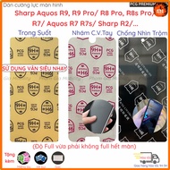 Sharp R9, R9 Pro/ R8 Pro, R8s Pro/ R7, Aquos R7 R7s, Sharp R2 nano flexible, transparent, matte temp