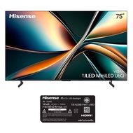 HISENSE TV 75" MINI-LED 4K VIDAA 75U6Q