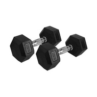 Dumbbell Dumbbell Barbell ROX rubber hexagonal 7 Comma 5 kg