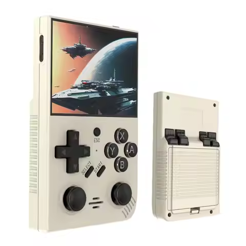 T23C R35plus Retro Video Game Console 64G 30,000+ Games 3.5In IPS Screen Handheld Game Console Linux