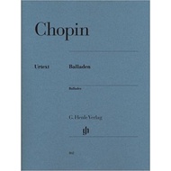 Ballades Imported Art Chopin Narrative Collection Piano Solo with Fingering Paperback Practical Vers