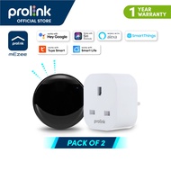 [Twin Pack] Prolink WIFI Smart Plug with Energy Monitor/ IR RF Controller - control appliances, TV, fan, air con etc