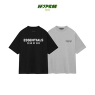 ESSENTIALS FW24 Core Logo Jersey Crewneck Tee