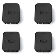 4X 2 Port RJ45 LAN CAT6 Network Switch Selector 1000Mbps 2in1 Out/1 in 2 Out Internal External Netwo