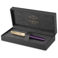 PARKER Parker Fountain Pen 51 Premium Plum GT Fine Point 18K Nib Gift Box Included Genuine Imported Product 2123516