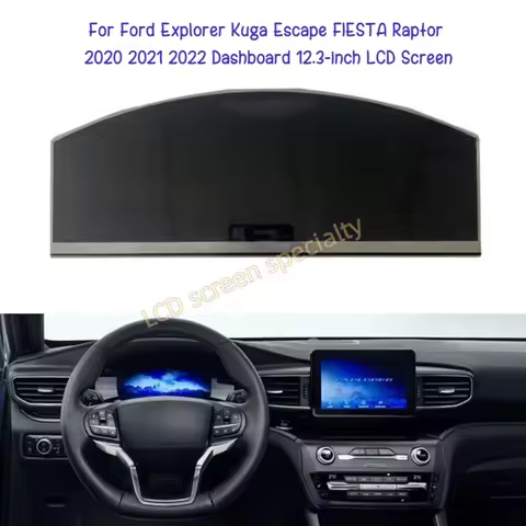 12.3 inch LS123M5LZ01 LS123M5LZ02 LCD Display Screen for Ford Explorer Kuga Escape Fiesta Raptor 202