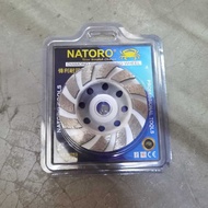 4" x 1000# Natoro Diamond Cup Grinding Wheel