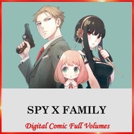 [Latest Chap 125] SPY X FAMILY, PDF file, Vol 1-14, Completed, E-comic, Japanese E-manga Comic, Digi
