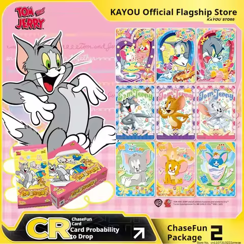 Kayou Tom And Jerry Official Collectible Cards Series 2 Anime Peripheral Trading Card Game For Adult