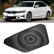 Sinhopsa Aluminum Alloy Black Dashboard Speaker Cover Trim Enhances Interior Styling for 3 Series G2