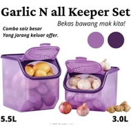 Garlic Keeper Tupperware 3L+5.5L