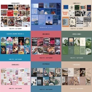 Hundred Styles Postcard Cards Card Collection ins Style Japanese Style Anime Style Retro Style Holid