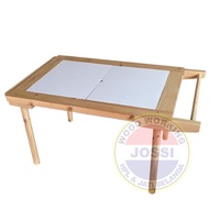 Children's Kinetic Sand Toy Table Made of Dutch Teak Wood