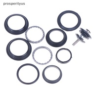 [Prs] Bike Fork Bike Parts Road Bike  Alloy 44mm 1 1/8" Bike Threadless Headset Head-Tube Bike Exter