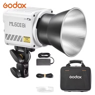 Godox ML60II ไฟ Led Bi ติด Bowens 2800-6500K Bi-Color แฟลชวิดีโอ LED พร้อมแอพควบคุมสำหรับการถ่ายภาพใ
