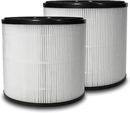 Filter-Monster H13 Air Filter Replacement Compatible with Medify MA-14 Air Purifier, 2 Pack Replacem