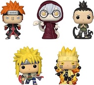 Funko Pop! Naruto Set of 5: Naruto 6Path Sage, Minato Namikaze, Kabuto Yakushi, Shikamaru Nara and Pain