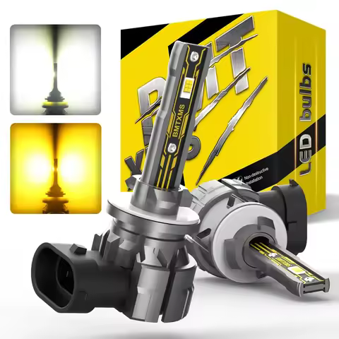 BMTxms 2PCS H27 880 881 LED Bulb H27W/2 LED H27W Fog Light H8 H11 PTF DRL Lamp for Hyundai Solaris i