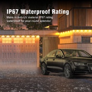 Outdoor Light Lamp Eaves LED Eaves Eaves Bluetooth RGBIC Waterproof Colorful String Lights Eaves Lig