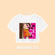 10kg-35kg | Squid game T-shirt for girls - Crop Top - Squid game