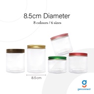 Cookies Container plastic Jar with lid Plastic Disposable Containers National Day Goodies Air tight