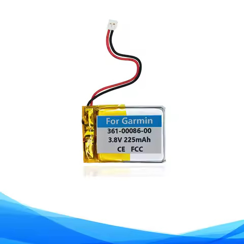 3.8V 225mAh 361-00086-00/11/23/24 Battery For Garmin Vivoactive 4 Approach G10 Instinct solar STD-81