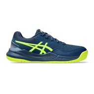 Asics รองเท้าเทนนิสเด็ก Gel-Resolution 9 GS | Mako Blue/Safety Yellow ( 1044A067-404 )