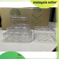[ 1 Carton ] Square & Rectangle Biscuit Container/ Cookie Container / Bird nest Container