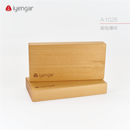 Iyengar Yoga Auxiliary Equipment Thin Brick Triangle Board Pad Small round Arc Mat Exercise Brick Bl