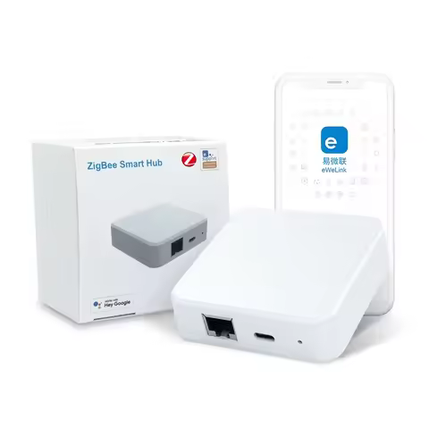 eweLink Smart Zigbee Gateway WiFi Gateway Wireless Smart Bridge APP Remote Control Connects to All E