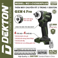 Dekton M21-CV268PLUS GEN 4 Pro Screwdriver - 2 in 1 Multifunctional, Brushless Motor, Torque 268N.m