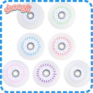 SHOOGEL 4pcs Roller Wheels Parts LED 60mm 62mm 90A 80mm 76mm 72mm