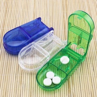 BODY Rectangular Medicine Cutter Pill Cutter Medicine Split Medicine Box Portable